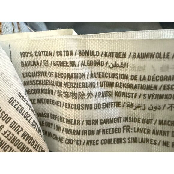 Abercrombie & Fitch Mens 28x30 Slim Straight Button Fly Jeans - Picture 6 of 6